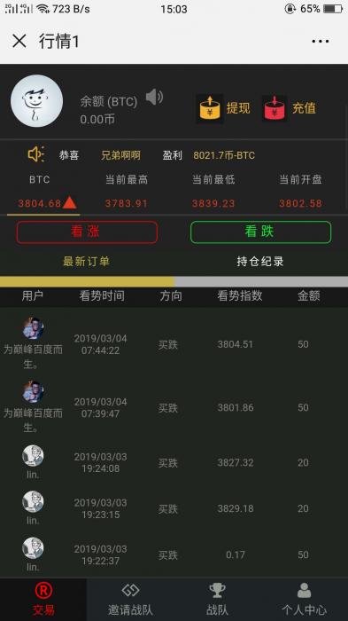 新更新微信币圈区块链系统微盘微交易源码
