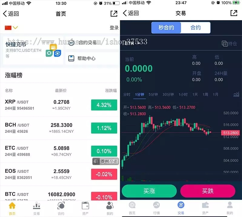 某站6000元的交易所合约/虚拟币区块链 完整无缺整站打包,行情正常 某站6000元的交易所合约/虚拟币区块链 完整无缺整站打包,行情正常