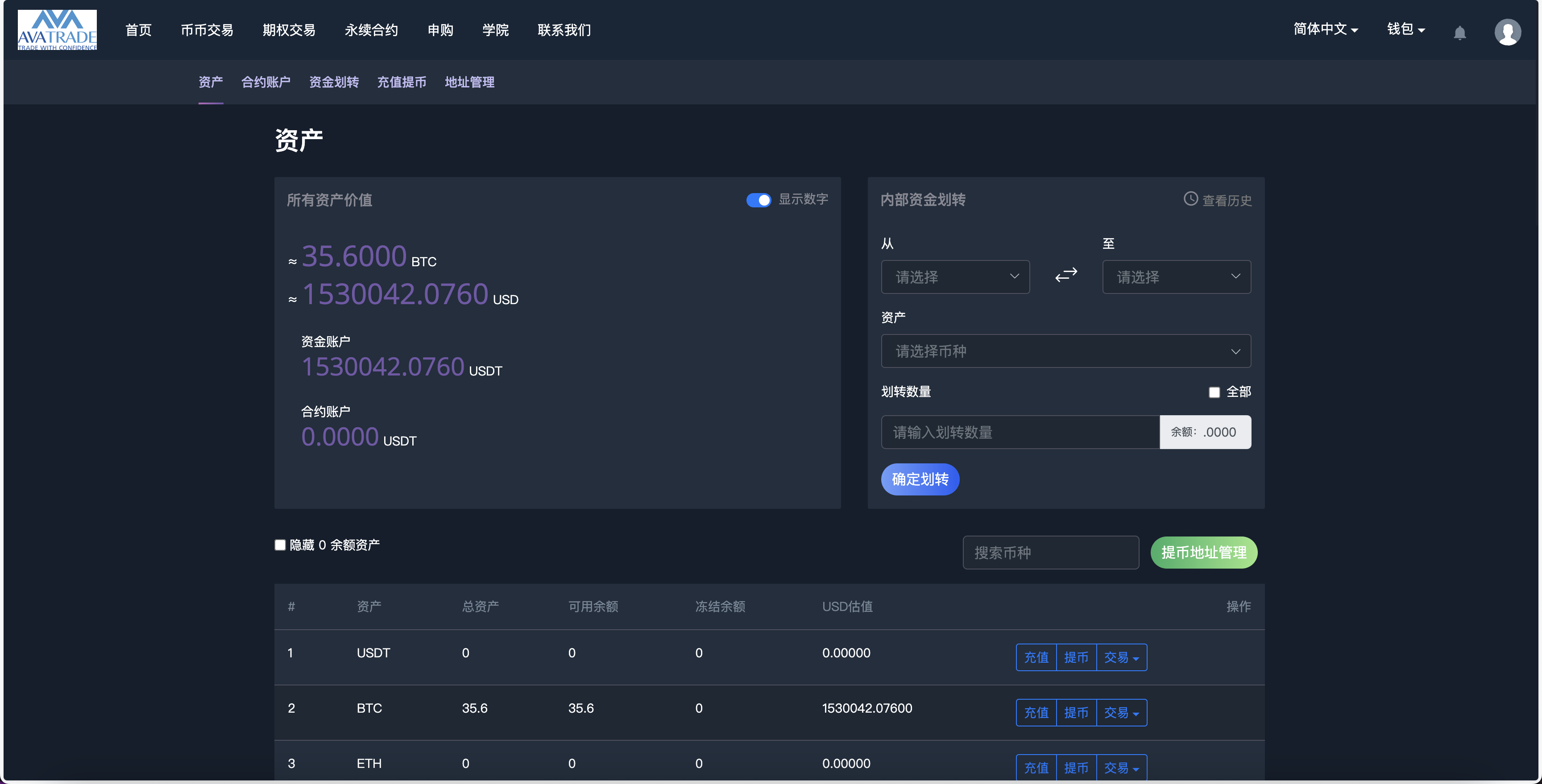 AVATRADE多语言交易所/15国语言交易所/合约交易+期权交易+币币交易+申购+矿机+风控/前端wap+pc纯源码/带搭建教程 AVATRADE多语言交易所/15国语言交易所/合约交易+期权交易+币币交易+申购+矿机+风控/前端wap+pc纯源码/带搭建教程