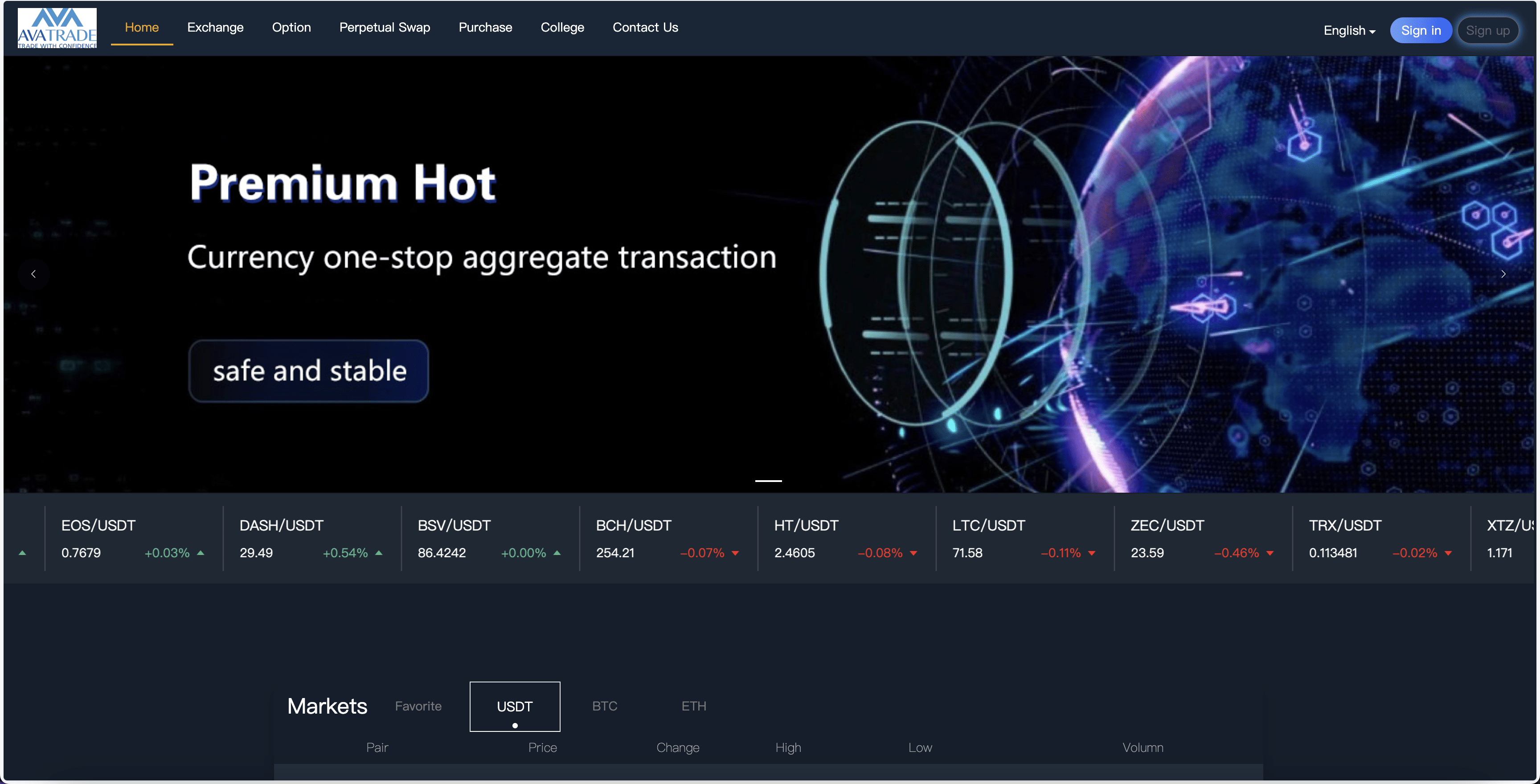 AVATRADE多语言交易所/15国语言交易所/合约交易+期权交易+币币交易+申购+矿机+风控/前端wap+pc纯源码/带搭建教程 AVATRADE多语言交易所/15国语言交易所/合约交易+期权交易+币币交易+申购+矿机+风控/前端wap+pc纯源码/带搭建教程