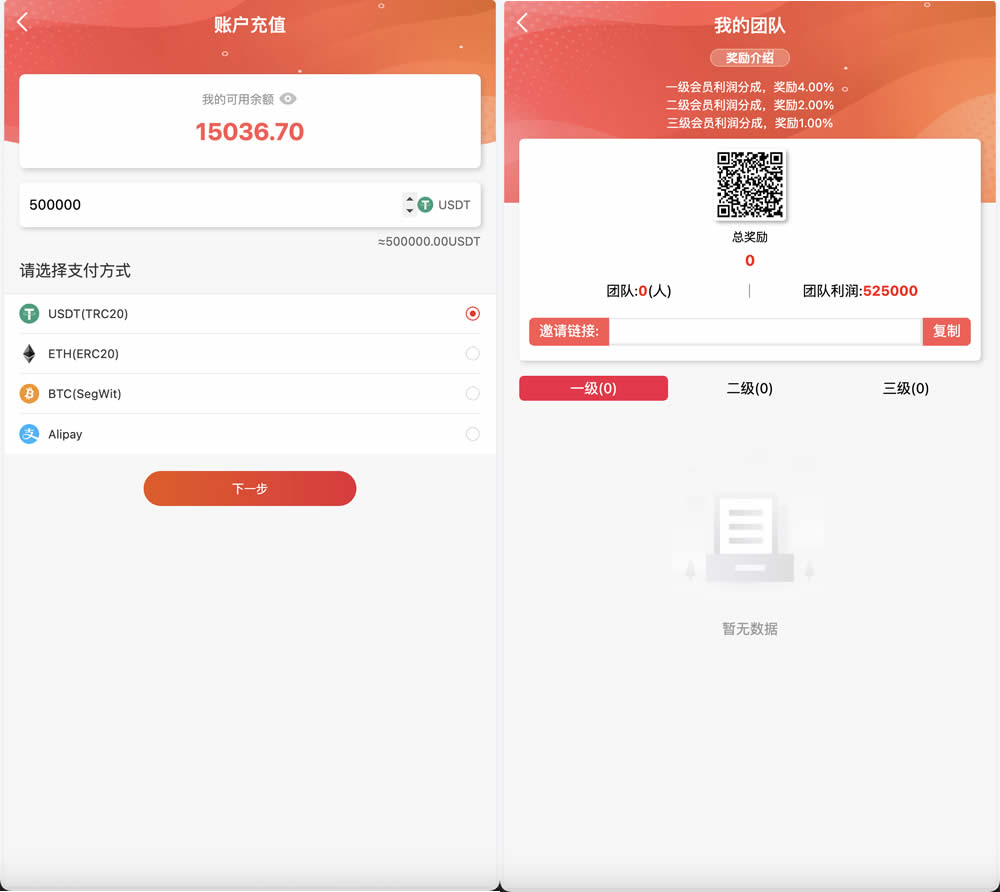 紫禁城多语言海外投资理财源码/海外投资返利源码/前端uniapp纯源码