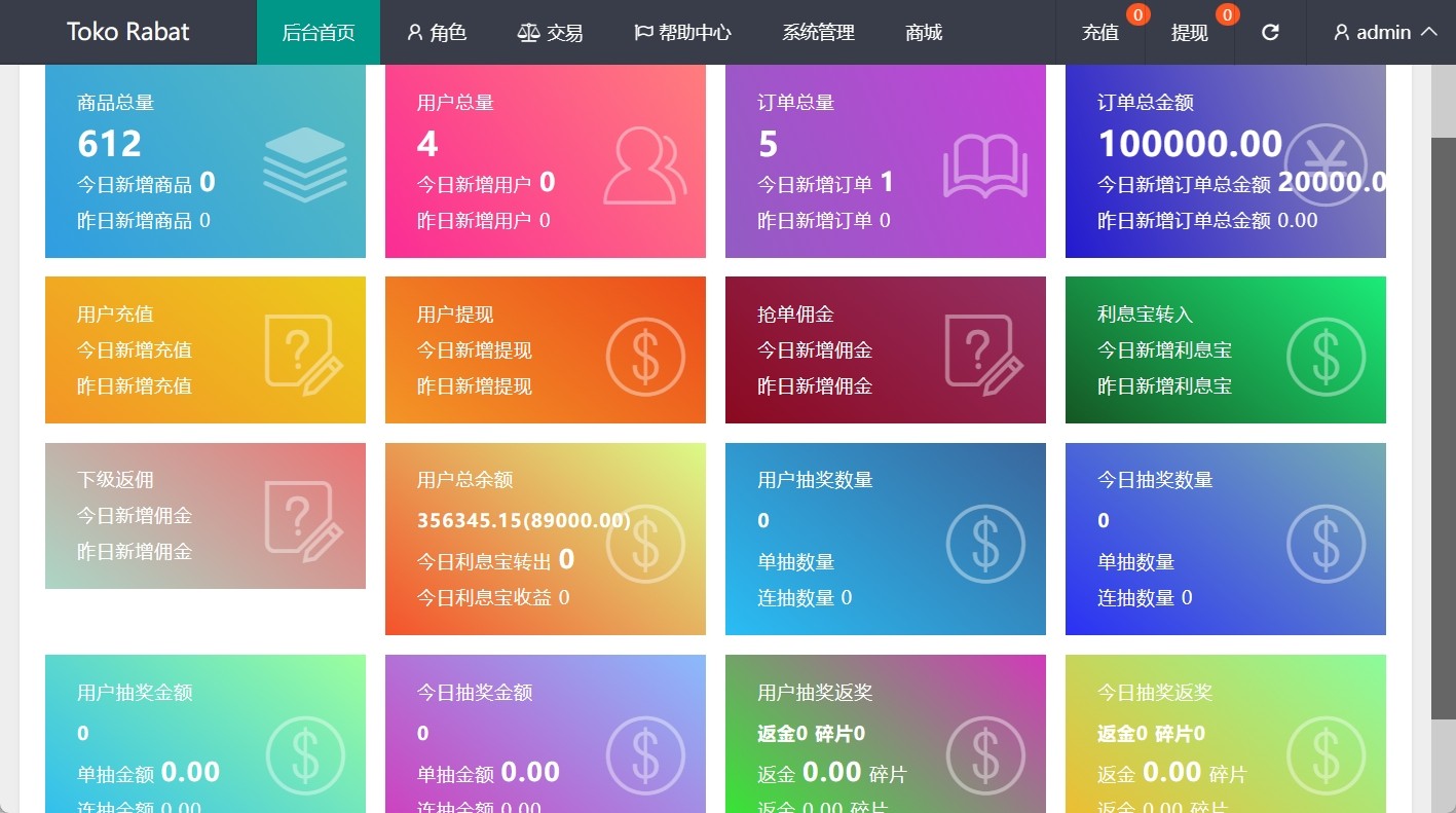 海外刷单抢单平台源码 自带利息宝+理财活动+文本搭建教程