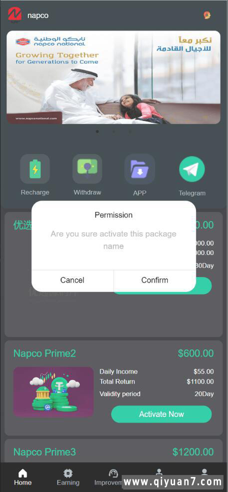 海外沙特矿业+虚拟币+投资理财源码