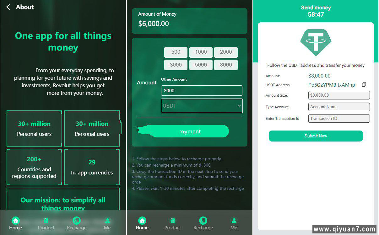 最新海外理财投资系统源码+USDT充值 最新海外理财投资系统源码+USDT充值
