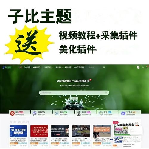 网创教程自动采集wordpress插件子比主题 网创教程自动采集wordpress插件子比主题