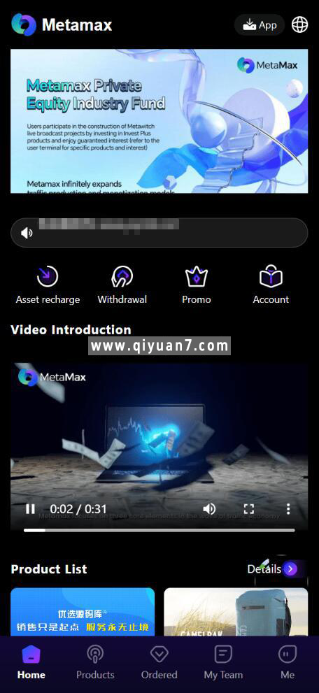 海外基金项目投资理财源码