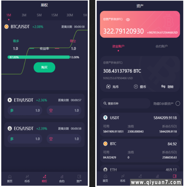 16国多语言区块交易所源码