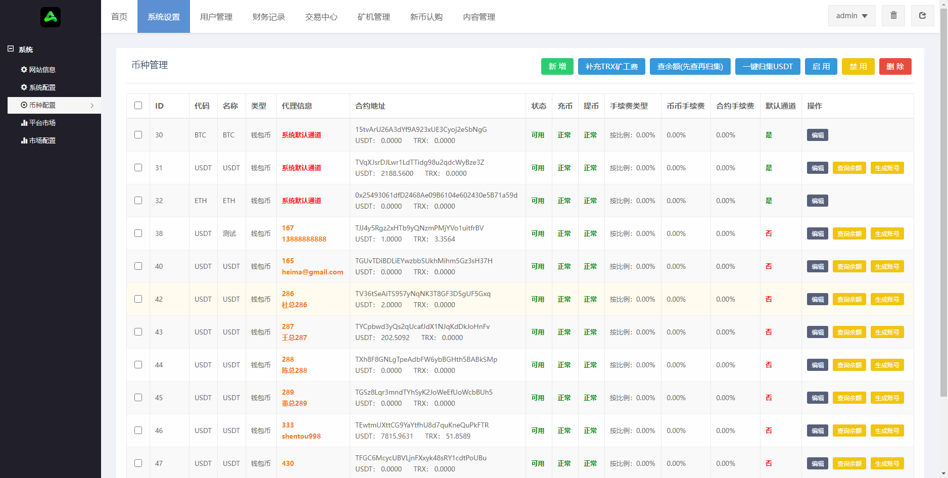 GNCEX修复版 /8国语言交易所/功能完美运营/合约/秒合约交易所