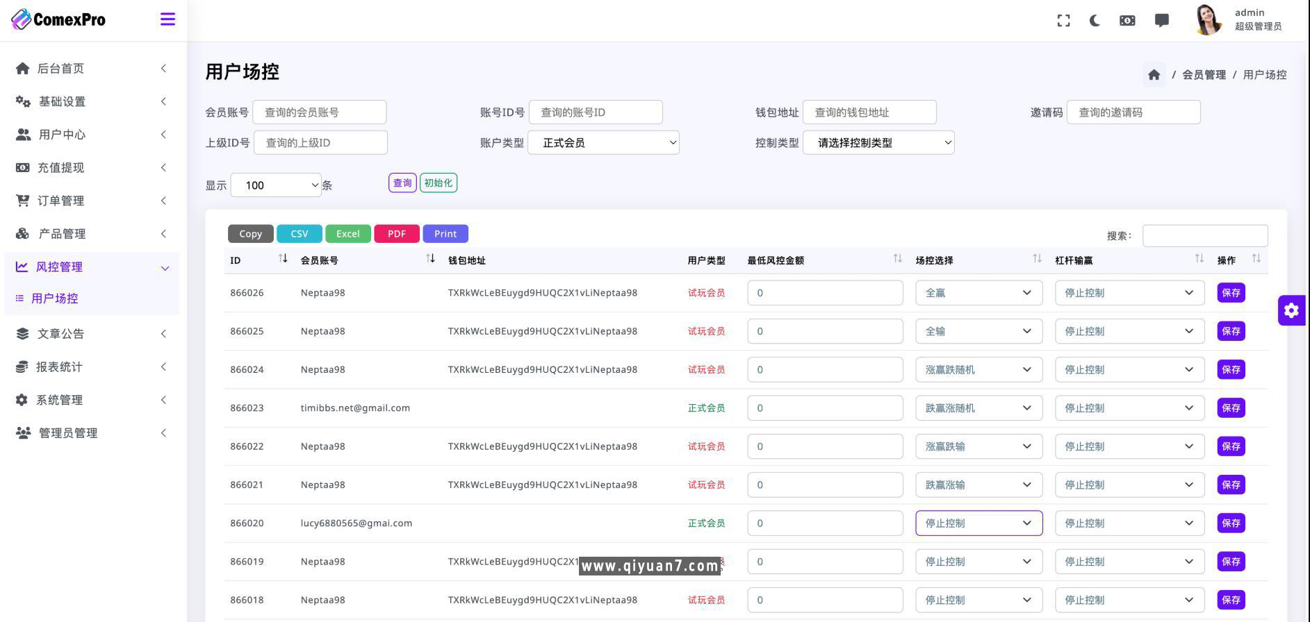 WealthFlow交易所源码+模拟账号前端uniapp编译后+后端php