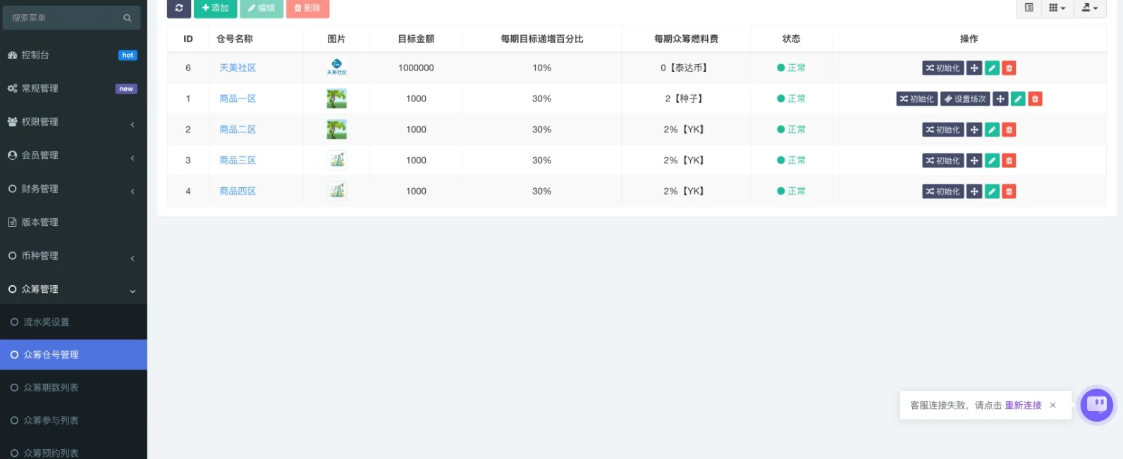 元富之路众筹商城源码/产品认购+内置计划任务+内置商城+内置在线客服系统/前端vue编译后+后端PHP