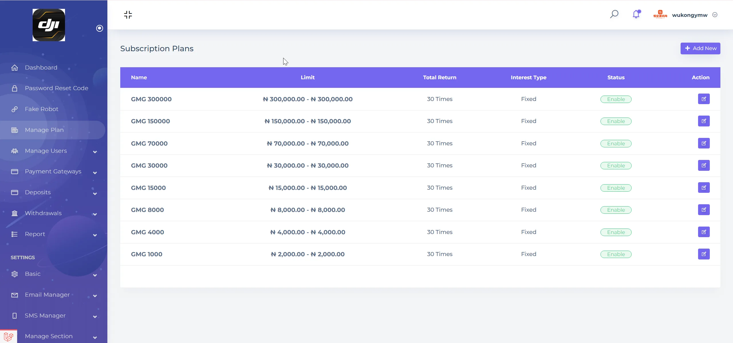 GMG海外大疆无人机投资理财源码/前端html+后端php GMG海外大疆无人机投资理财源码/前端html+后端php