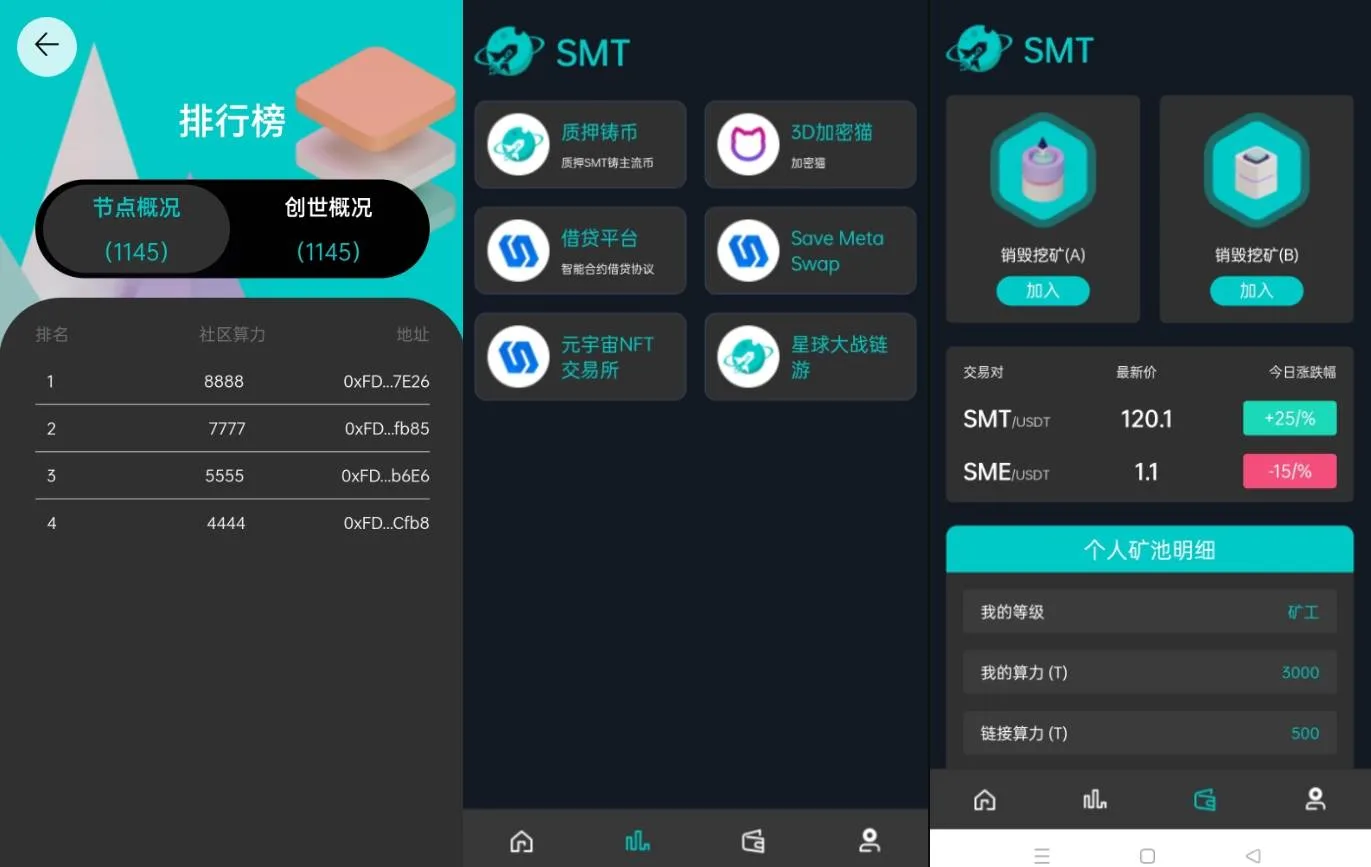 双语言合约挖矿/RNB质押挖矿/区块链算力矿机/前端uinapp