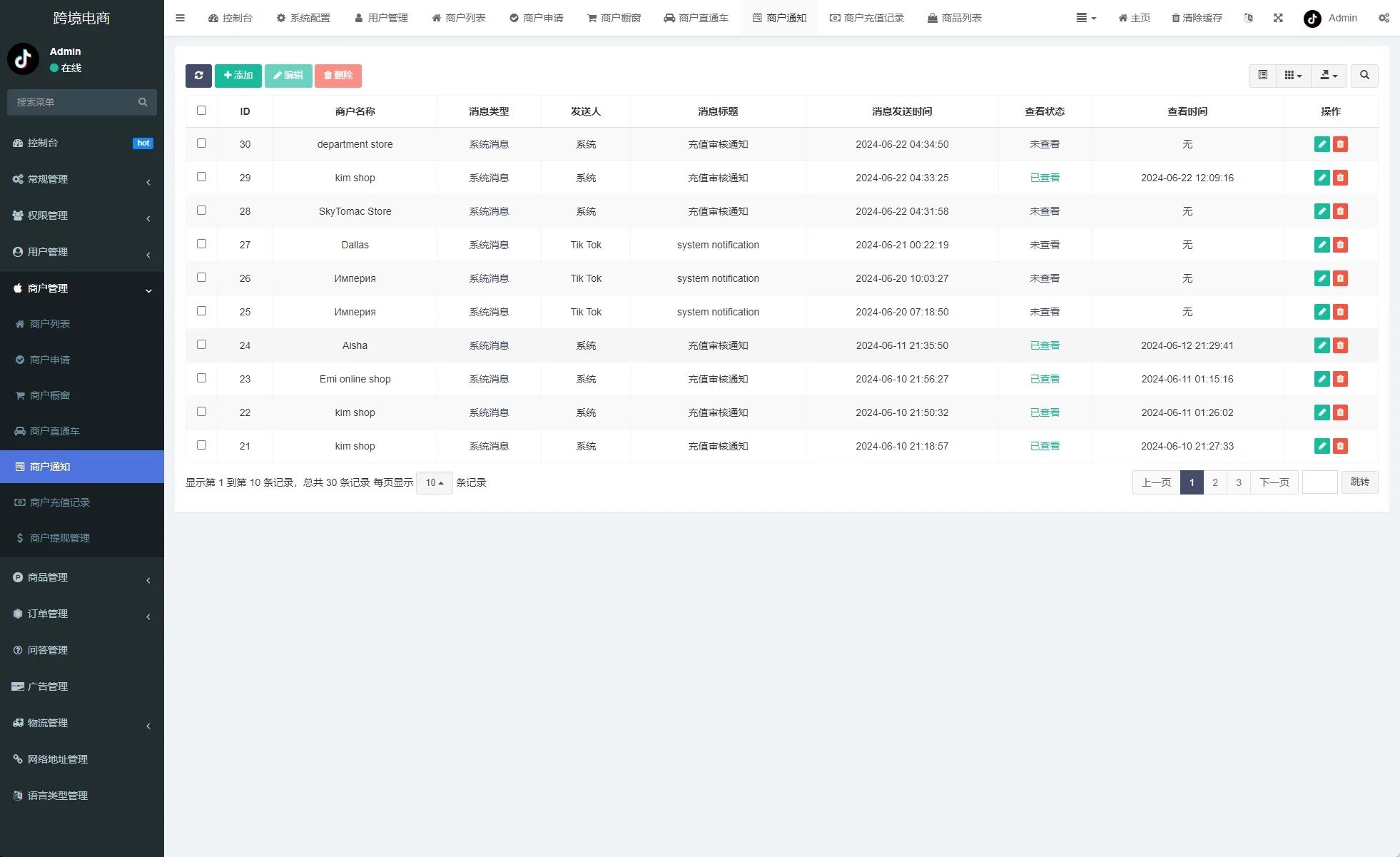 多语言国际版TikTok抖音商城/带商家版/TikTok跨境商城源码/文本说明