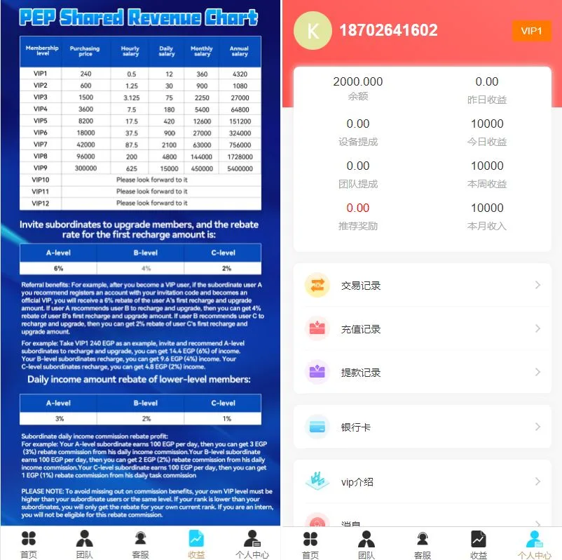全新十语言投资理财源码下载