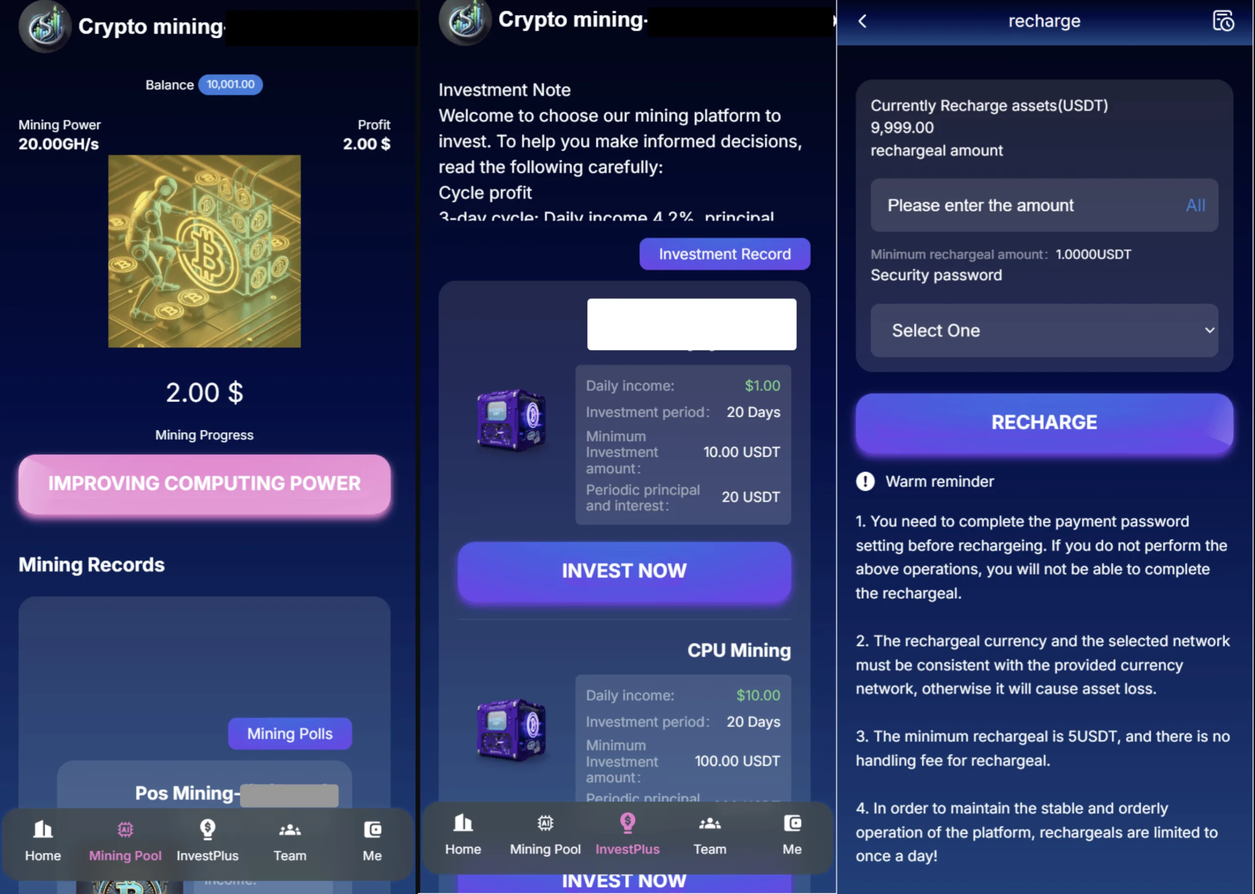 英文投资理财源码/挖矿源码/投资理财系统源码下载
