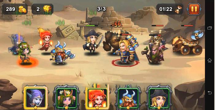 Heroes Charge刀塔传奇山寨版全套源代码 + 客户端资源