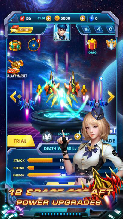 《Space Squadron Galaxy Shooter》源码