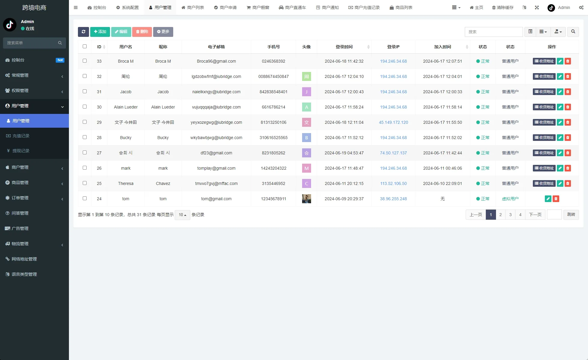 多语言国际版TikTok抖音商城/带商家客服版/TikTok跨境商城源码/内嵌tiktok/内置客服/文本说明