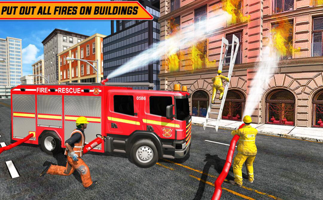 《American Fire Fighter Truck City Emergency Rescue》源码