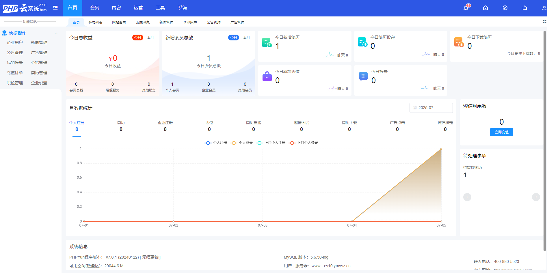 求职招聘系统源码全功能分站版+视频面试微信生态猎头服务多端适配