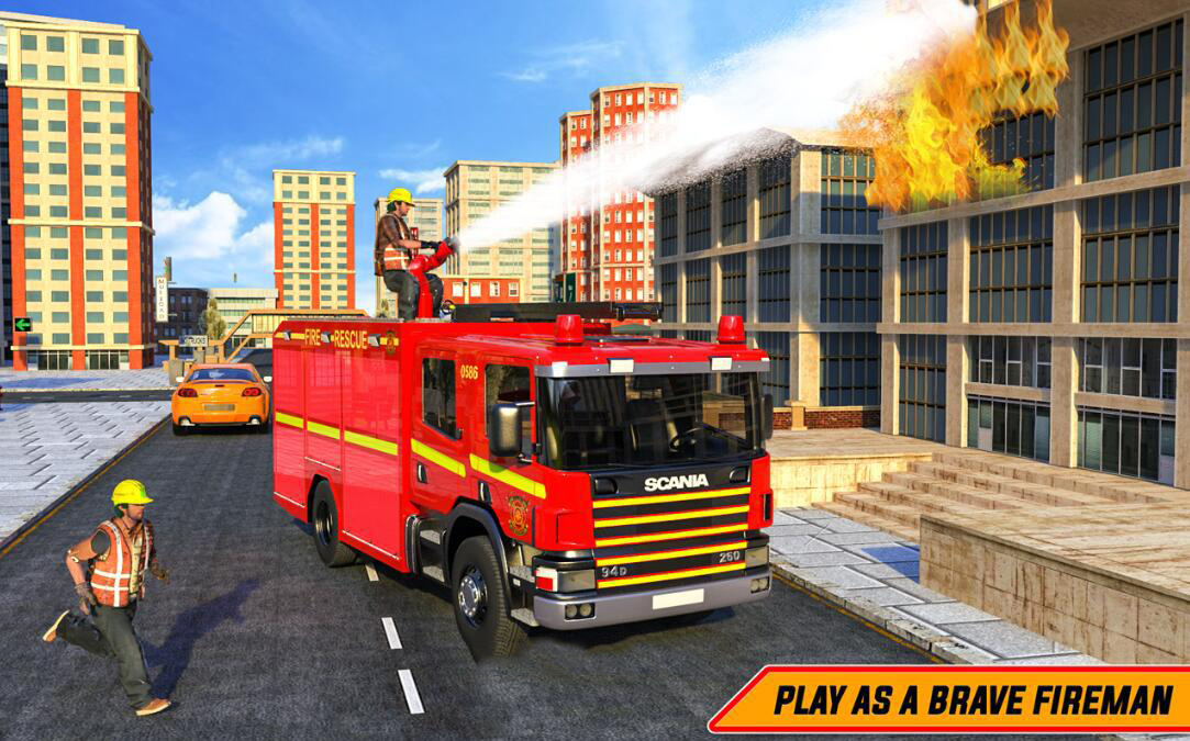 《American Fire Fighter Truck City Emergency Rescue》源码
