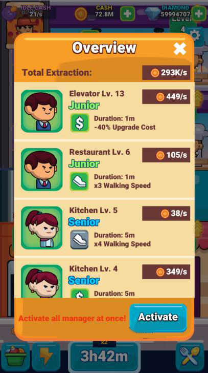 《Idle Restaurant》源码