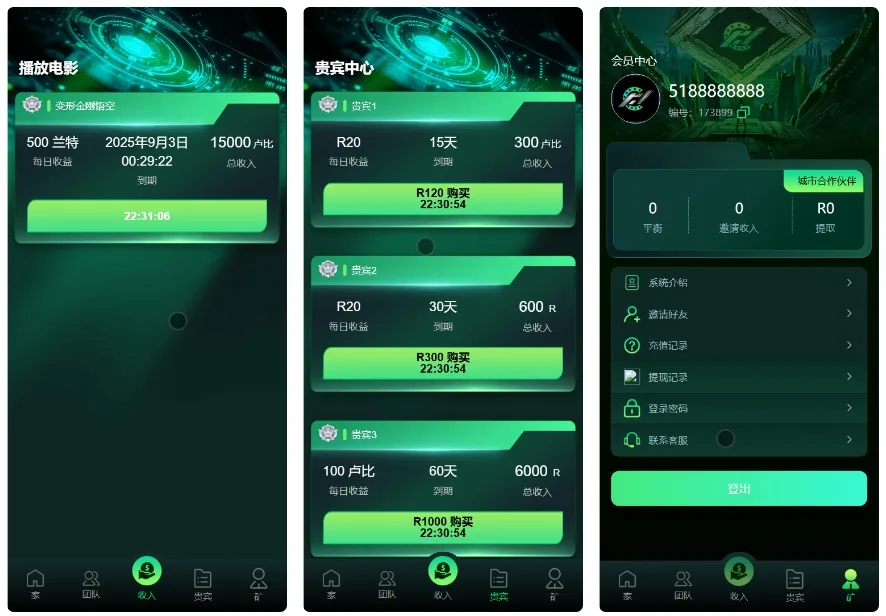 Flickiri Fun海外电影投资理财源码/前端html+后端PHP